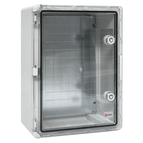 Щит пластиковый с монтажной платой прозр, дверь 400х300х170 мм IP65 PROxima | код PBT65MP003 | EKF фото 2 Щит пластиковый с монтажной платой прозр, дверь 400х300х170 мм IP65 PROxima | код PBT65MP003 | EKF фото 2