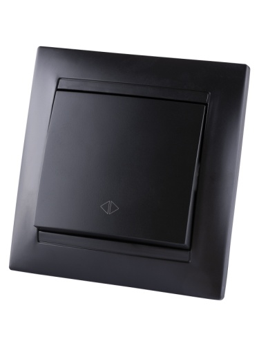 Перекрестный выключатель 1-кл. 10А графит Лама TDM | код SQ1815-0636 | TDM Перекрестный выключатель 1-кл. 10А графит Лама TDM | код SQ1815-0636 | TDM