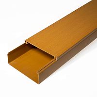 Кабель-канал бук 2-й замок 80х40 мм (30м/уп) Промрукав | код PR.025444 | ПРОМРУКАВ