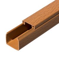 Кабель-канал бук 2-й замок 25х25 мм (48м/уп) Промрукав | код PR.025430 | ПРОМРУКАВ