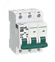 Выключатель автоматический 3Р 8А х-ка D ВА-103 6кА | код 12366DEK | Dekraft