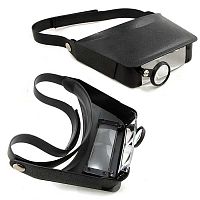 Лупа налобная бинокулярная RUICHI MG81006, 3X/8X | код 91344 | Ruichi