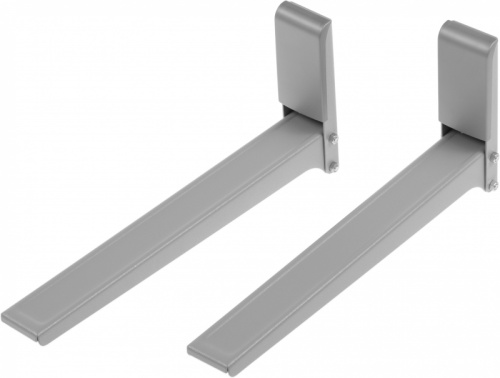 Кронштейн для СВЧ Holder MWS-2005 серебристый макс.40кг настенный фиксированный | код 661028 | HOLDER Кронштейн для СВЧ Holder MWS-2005 серебристый макс.40кг настенный фиксированный | код 661028 | HOLDER