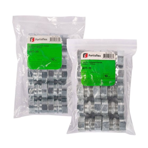 Муфта соединительная для трубы АТТ-25 Fortisflex 92320 фото 3