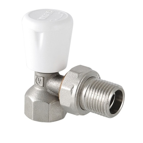 Клапан ручной для рад. угловой 1/2" | код. VT.017.N.04 | VALTEC