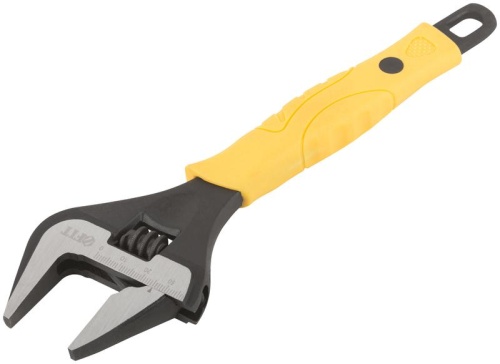 Ключ разводной ''Эталон'' узкие губки шкала увеличенный захват 39 мм длина 200 мм | код 70196 | FIT фото 2