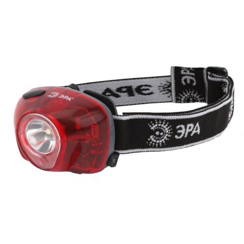 Фонарь светодиодный GB-502 Налобный 3W LED, аварийный сигнал, 3хААА, 4 режима, бл. (25/100/800) | код Б0036615 | ЭРА
