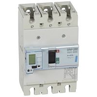 Автоматический выключатель DPX3 250 - эл. расцепитель - с изм. блоком - 70 кА - 400 В~ - 3П - 40 А | код. 420665 | Legrand 