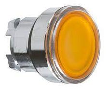 КМЕ 47С желтый IP66 ZB4BA5.66.BR Головка плоская, Стальная, с возвратом, 22 мм | код ZB4BA5.66.BR | Briswik