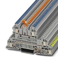 Заземляющие клеммы для выполнения проводки в зданиях UTI 2,5-PE/L/NTB | код 3076032 | PHOENIX CONTACT