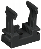 ELASTA Держатель для гофр. труб под м. пист. CFM20 черн. IEK | код ET-TA10D-CFM-020-K02-100 | IEK