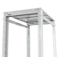 Крыша для стойки универсальной двухрамной 600-1000мм, серый RAL 7035 | код NTSS-KR-2POR/600-1000 | NTSS