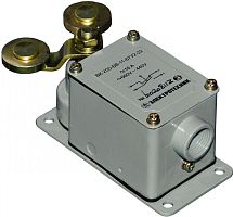 Выключатель концевой ВК-200-БВ-11-67У2-24, V-образный рычаг с роликом на каждом плече, ступень 2, ход влево без самовозврата, 16А, 1з+1р, IP67 | код A8020-79688646 | РЕЛЕ И АВТОМАТИКА