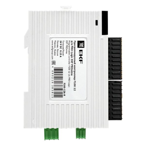 Программируемый контроллер F100 12 в/в PRO-Logic PROxima | код F100-12A-R | EKF фото 5