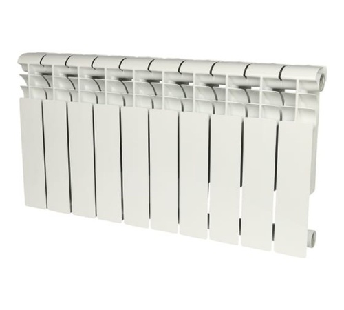 Радиатор алюминиевый Profi 350 10 секций RAL9016 (86623) | код RG008P1IPHG53N | Rommer