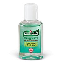 Антисептик-гель для рук спиртосодержащий (62%) 50мл SANITELLE (Санитель), Алоэ | код 600662 | SANITELLE