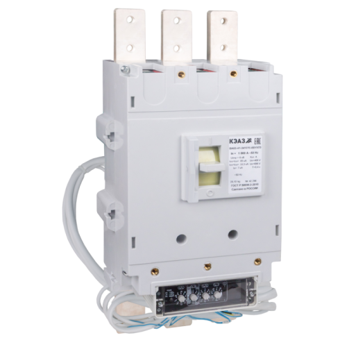 Силовой автоматический выключатель ВА55-43-331816-2000А-690AC-НР230AC/220DC-УХЛ3 | код 308184 | КЭАЗ