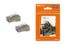 Разъем RJ-45 FTP для кабеля кат. 5Е, 8P8C в блистере (10шт) TDM | код SQ0561-0005 | TDM
