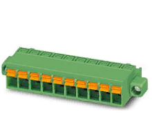 Разъем печатной платы FKCN 2,5/10-STF | код 1733042 | PHOENIX CONTACT