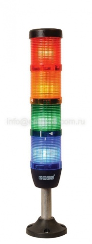 Сигнальная колонна 50 мм, красная, зеленая, желтая,синяя,зуммер 24 В, стробоскоп | код IK54F024XM03 | EMAS Сигнальная колонна 50 мм, красная, зеленая, желтая,синяя,зуммер 24 В, стробоскоп | код IK54F024XM03 | EMAS