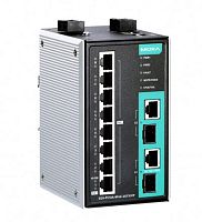 Коммутатор EDS-P510A-8PoE-2GTXSFP-T Managed Ethernet PoE Switch with 8 PoE+ ports, 2 combo gigabit Ethernet ports, t:-40/+75 | код 00-06080236 | MOXA