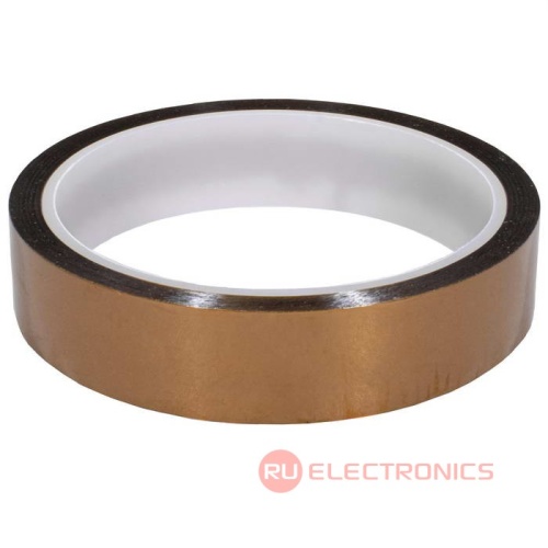 Скотч полиимидный - термоскотч (каптан) RUICHI RP33M20m0.05 33 м | код 116480 | Ruichi Скотч полиимидный - термоскотч (каптан) RUICHI RP33M20m0.05 33 м | код 116480 | Ruichi
