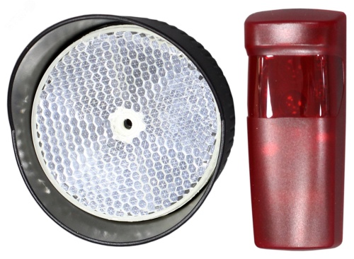 ИК фотоэлементы, проводной приемо-передатчик/ пассивный отражатель | код ST-RB003PD | Smartec