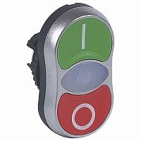 Кнопка двойная  Osmoz 22.3 мм²  IP66,  Красный |  код.  024070 |  Legrand