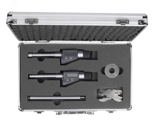 Набор нутромром трехточечных электронных 12-20 0.001 у/к | код 129478 | Micron