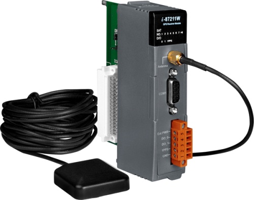 I-87211W CR GPS Receiver and 2 DO, 1 PPS Output Module (Gray Cover) | код 00-06059851 | ICP DAS I-87211W CR GPS Receiver and 2 DO, 1 PPS Output Module (Gray Cover) | код 00-06059851 | ICP DAS