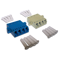 Адаптер оптический TWT LC, MM, 4 порта, корпус дуплекс SC | код TWT-4LC/S-AM-MM | TWT