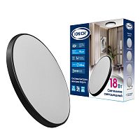 Светильник светодиодный быстрого монтажа IDPB-SnapIn 18Вт 1620лм 5000К 220мм IP40 черн. IONICH 2696