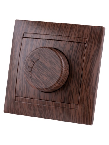 Светорегулятор RL 300 Вт венге Лама TDM | код SQ1815-0409 | TDM Светорегулятор RL 300 Вт венге Лама TDM | код SQ1815-0409 | TDM