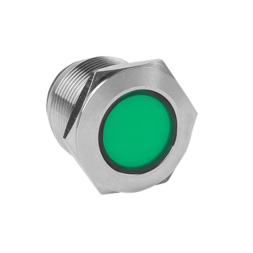 Лампа зеленая сигнальная S-Pro67 19 мм 230В PROxima | код s-pro67-321 | EKF фото 2