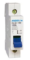 Выключатель нагрузки HL32-100 1P 40A (ANDELI) | код ADL04-034 | ANDELI