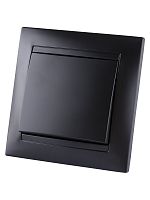 Выключатель 1 кл. 10А графит Лама TDM | код SQ1815-0601 | TDM