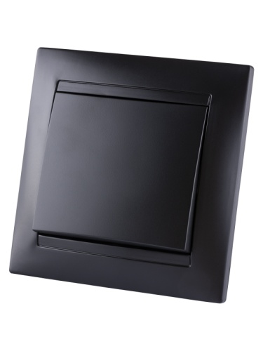 Выключатель 1 кл. 10А графит Лама TDM | код SQ1815-0601 | TDM