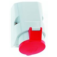 Розетка настенная 16А 5п(3P+N+PE) 6ч, 400В, IP44 Bals 11422, шт | код 11422 | Bals