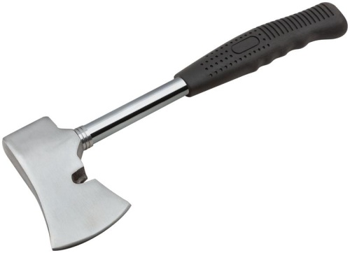 Топор туриста с чехлом, металлическая ручка 600 гр | код 46262 | FIT