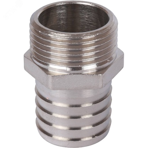 Штуцер НР никелированный 1'x30 | код SFT-0067-000130 | STOUT