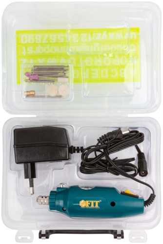 Машина гравировальная мини 12В 12000об/мин 3.2мм адаптер набор насадок FIT 80530 фото 2 Машина гравировальная мини 12В 12000об/мин 3.2мм адаптер набор насадок FIT 80530 фото 2