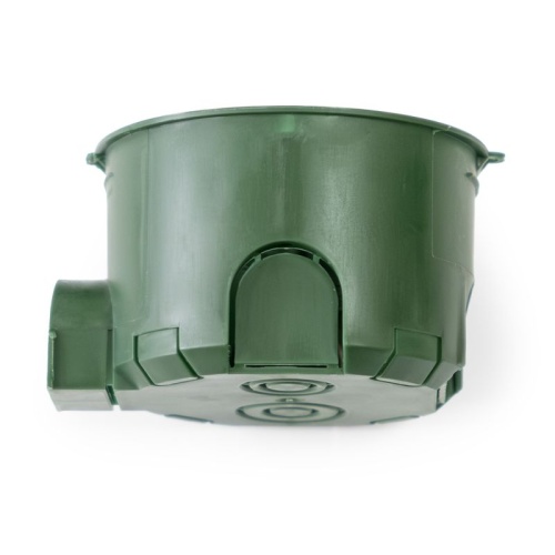 Коробка установочная 68х45 безгалогенная (HF) с саморезами и крышкой Промрукав 80-0560СКм фото 7