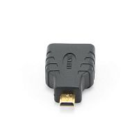 Переходник HDMI <- microHDMI Cablexpert A-HDMI-FD, 19F/19M, золотые разъемы, пакет | код A-HDMI-FD | Cablexpert
