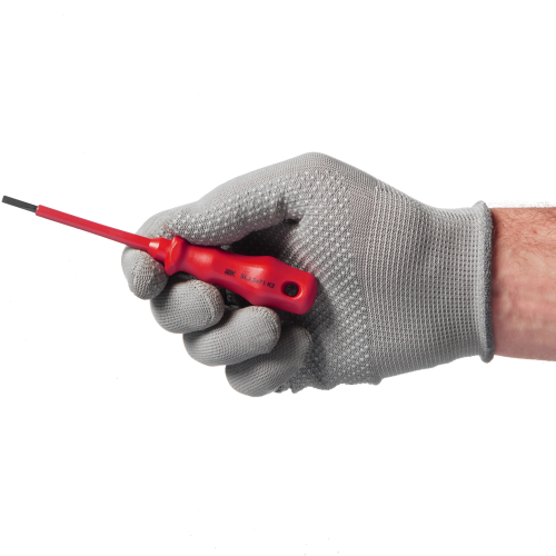 Отвертка диэлектрическая шлицевая SL3.5х75 K2 1000В ARMA2L 3 | код. A2L3-SC30-K2-SL-35-075 | IEK фото 4 Отвертка диэлектрическая шлицевая SL3.5х75 K2 1000В ARMA2L 3 | код. A2L3-SC30-K2-SL-35-075 | IEK фото 4