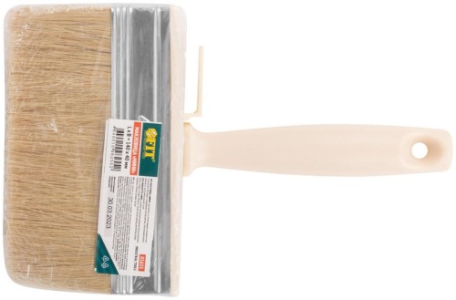 Макловица натуральная светлая щетина пластиковый корпус "мини" 40х140мм FIT 01653 фото 3