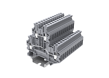 TUD4-FUSELED24-GY Клемма TU с держат. предохран., с индикац., 24В, 4мм2, сер., шт | код TUD4-FUSELED24-GY | SUPU