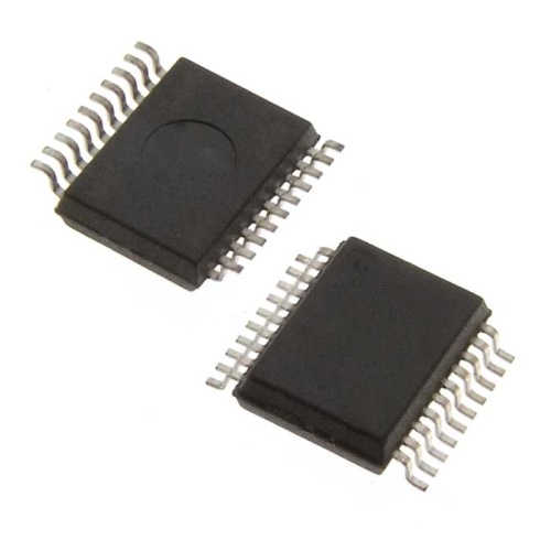 ADS1255IDBR, аналого-цифровой преобразователь Texas Instruments с низким шумом, 24 бит, 2-х канальный, сигма-дельта, корпус SSOP-20 | код 112031 | Texas Instruments