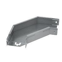 Угол для лотка горизонтальный 90град. 50х50 сталь 0.8мм "ПЛЮС" GLplus90-50-50 | Код. PL0425 | КМ-Профиль