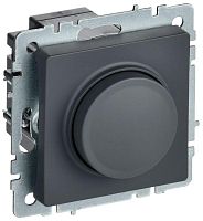 Светорегулятор СП BRITE пов-наж. 600Вт СС10-1-0-БрГ граф. | код BR-D20-0600-K53 | IEK