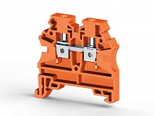 304 217, Клеммник на DIN-рейку 4мм.кв. (оранжевый), AVK4 RD (RP) | код 0.0.0.3.04217RP | KLEMSAN